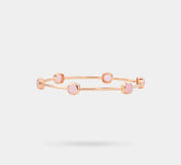 18Kt Fancy Bangle colour stone